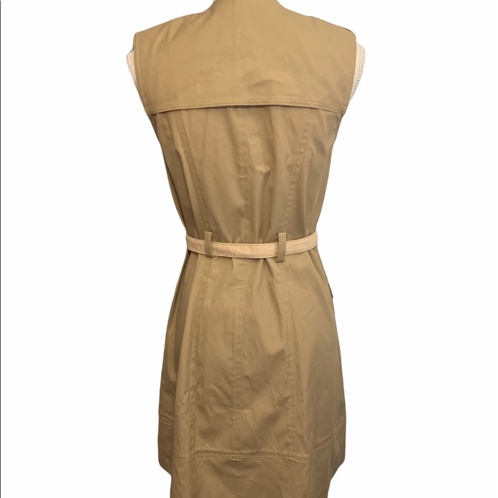 Cynthia Steffe Beige Belted Mini Dress - Picture 3 of 14